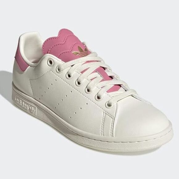 Adidas Originals Stan Smith Tre-Tongue Pink Lace Up Sneakers. Shoes. 6.5. 6 1/2. - Picture 2 of 14